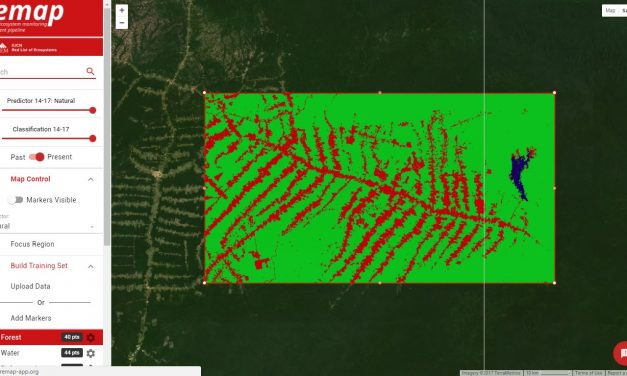Remap – an online remote sensing app for making maps of ecosystems & landcover